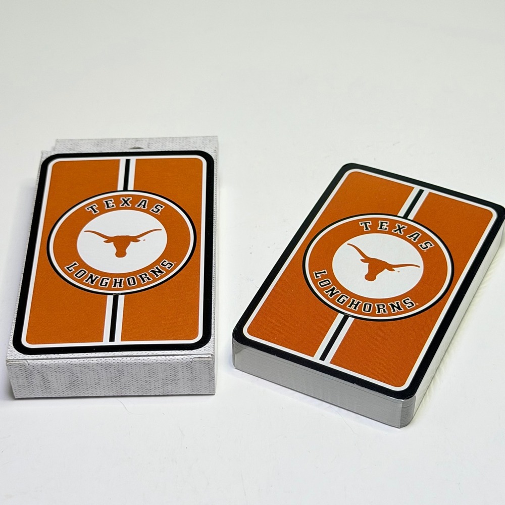Texas Longhorns Playing Cards Game Day Outfitters UT Austin Burnt Orange Deck